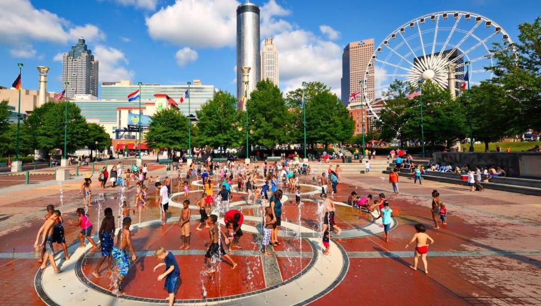 Impressive Mid-Downtown Residence Heart Of Peidmont Park Atlanta Exterior photo